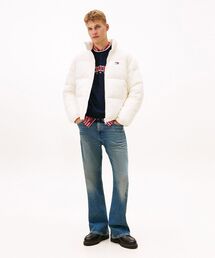 tommy jeans | 【オンライン限定】フーデッドフラッグパッファジャケット(ダウンジャケット/コート)