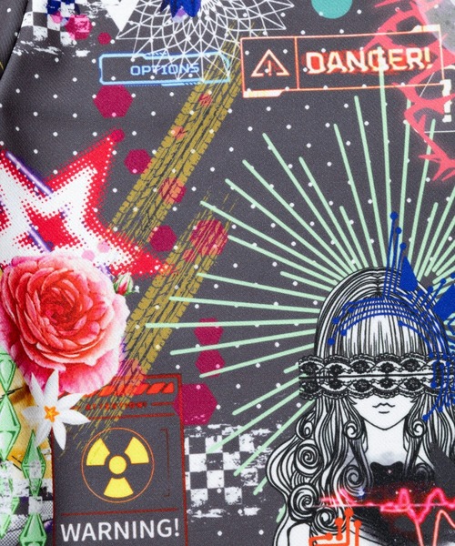 ScoLar（スカラー）の「ScoLar/スカラー　総柄あったか裏地パンツ（その他パンツ・レディース・チャコールグレー/グリーン・FREE）」の11枚目の写真