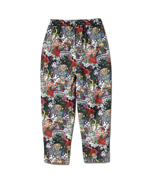 ScoLar（スカラー）の「ScoLar/スカラー　総柄あったか裏地パンツ（その他パンツ・レディース・チャコールグレー/グリーン・FREE）」の13枚目の写真