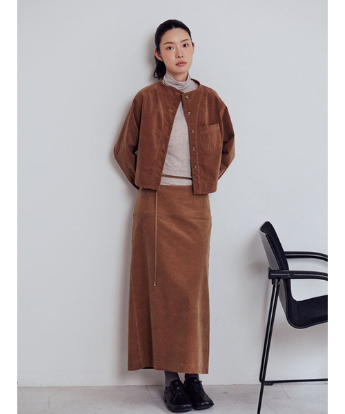 PEEP(ピープ)の「コーデュロイボーイングシャツ_ソルティキャラメルブラウン (2colors)(シャツ/ブラウス・レディース・キャメル・SMALL/MEDIUM)」の3枚目の写真