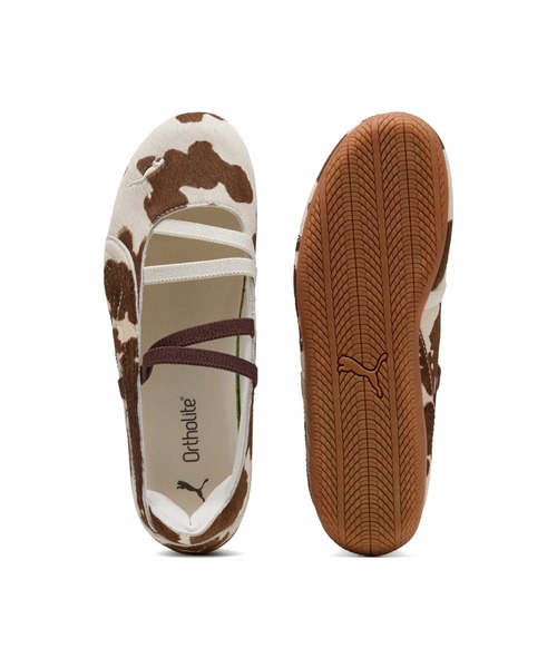 PUMA(プーマ)の「プーマ 【PUMA】‐ スピードキャット ウィメンズ スニーカー【WMNS SPEEDCAT BALLET COW BROWN 407787-01】(スニーカー・レディース・アニマル・24.5cm/24.0cm/23.5cm/25.0cm/25.5cm/23.0cm)」の4枚目の写真