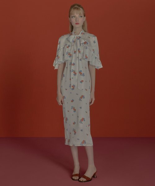 ICE GARDEN A.508(アイス ガーデン エイオーゴンパル)の「FRUIT PRINT CAPE(その他トップス・レディース・その他・SMALL/MEDIUM)」の2枚目の写真