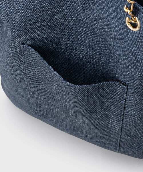 OPAQUE.CLIP（オペークドットクリップ）の「ツイードコンビチェーンショルダートートバッグ【A4サイズ対応】（トートバッグ・レディース・ピンク系/ブラック・00）」の20枚目の写真