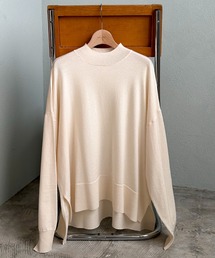 Doux archives | ハイネックサイドスリットニットプルオーバー(ニット/セーター)