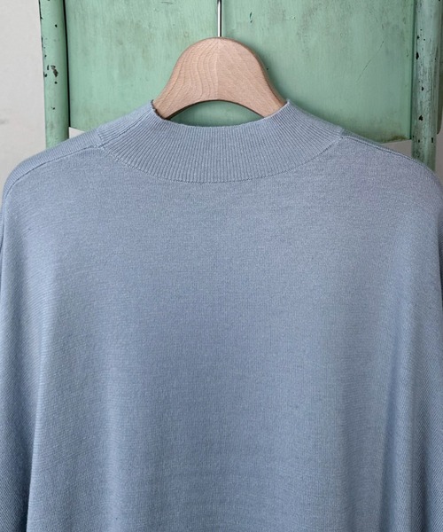 Doux archives（ドゥアルシーヴ）の「ハイネックサイドスリットニットプルオーバー（ニット/セーター・レディース・オフホワイト/シルバーグレー/イエロー・FREE）」の22枚目の写真