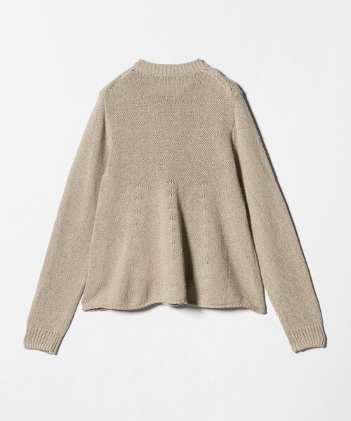 Steven Alan（スティーブンアラン）の「＜Steven Alan＞コットン シルク フレア ニット（ニット/セーター・レディース・ブラック/ベージュ・FREE）」の8枚目の写真