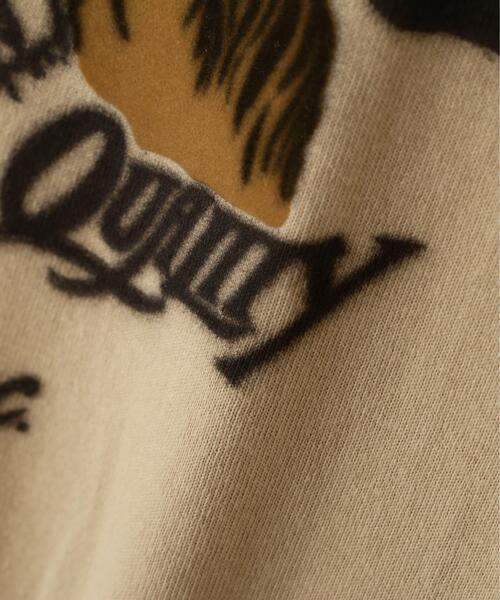 Schott（ショット）の「Schott/ショット/HORSE FLOCKY T-SHIRT/ホース フロッキー Tシャツ（Tシャツ/カットソー・メンズ・ベージュ/チャコールグレー/ホワイト・XL/L/M/2XL）」の10枚目の写真