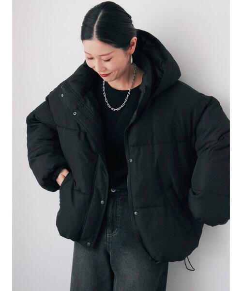 セール】裾ラウンド中綿ブルゾン（ブルゾン）｜Samansa Mos2 blue