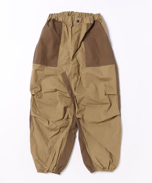 GROOVY COLORS（グルービーカラーズ）の「Compact Weather Cloth 2tone Long Pants（その他パンツ・キッズ・ベージュ・145）」の7枚目の写真
