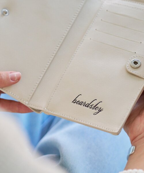 BEARDSLEY(ビアズリー)の「《本革》スマホショルダーBag(ショルダーバッグ・レディース・オフホワイト/ブラック・FREE)」の21枚目の写真