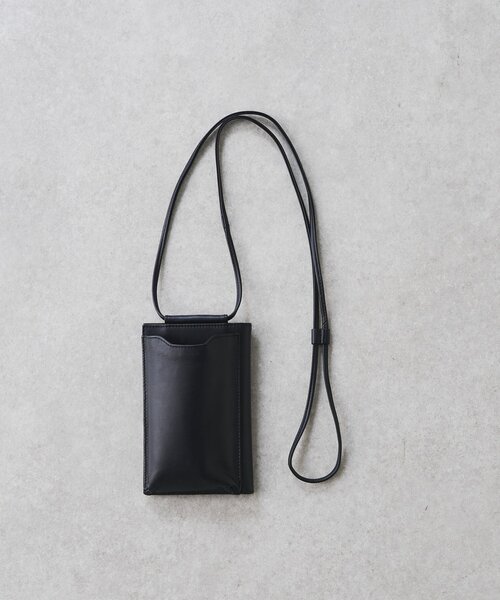 BEARDSLEY(ビアズリー)の「《本革》スマホショルダーBag(ショルダーバッグ・レディース・オフホワイト/ブラック・FREE)」の9枚目の写真