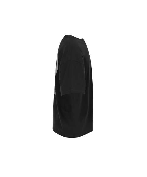 ALL EYES DOWN（オール アイズ ダウン）の「PIGMENT BASIC LOGO T-SHIRT (CHARCOAL)（Tシャツ/カットソー・レディース・その他・SMALL/LARGE）」の2枚目の写真