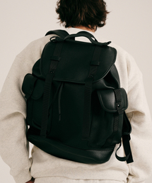 DWSE（ディーダブリューエスイー）の「ツーポケットレザーバックパック（バックパック/リュック）」