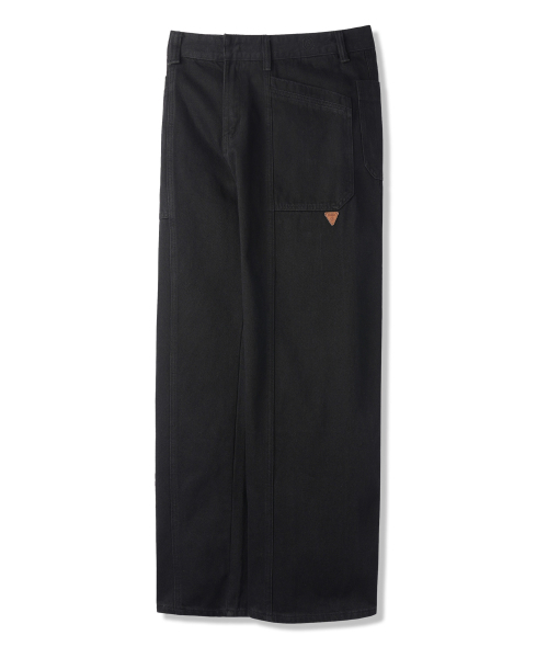 BAKKEN(バッケン)の「ピグメントストレートパティグパンツ BK8924_ブラック(その他パンツ・メンズ・ブラック・FREE)」の3枚目の写真
