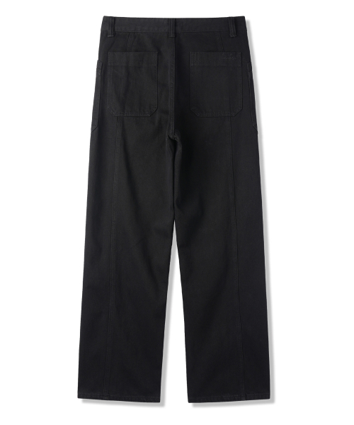 BAKKEN(バッケン)の「ピグメントストレートパティグパンツ BK8924_ブラック(その他パンツ・メンズ・ブラック・FREE)」の4枚目の写真
