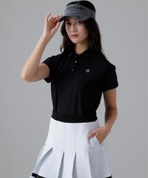 縄柄リンクス半袖シャツ (WOMENS)