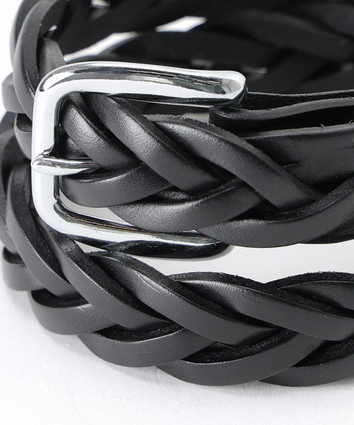 FRAMeWORK(フレームワーク)の「TORY LEATHER/トリーレザー 11/4BRAIDED ベルト(ベルト・レディース・ブラウン/ブラック・FREE)」の13枚目の写真