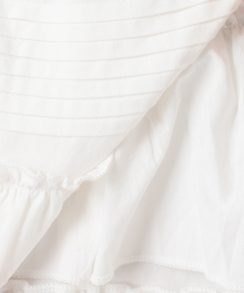U by SPICK&SPAN（ユーバイスピックアンドスパン）の「ギャザーボリュームミニワンピース（ワンピース・レディース・ホワイト・FREE）」の15枚目の写真
