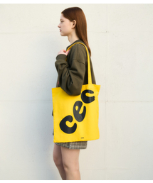 chancechance（チャンスチャンス）の「CEC COTTON BAG(YELLOW)（トートバッグ）」