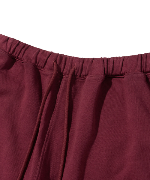 BROWNBREATH(ブラウンブレス)の「PIGMENT TAG PANTS - BURGUNDY(その他パンツ・レディース・その他・S/M/L/XL)」の3枚目の写真
