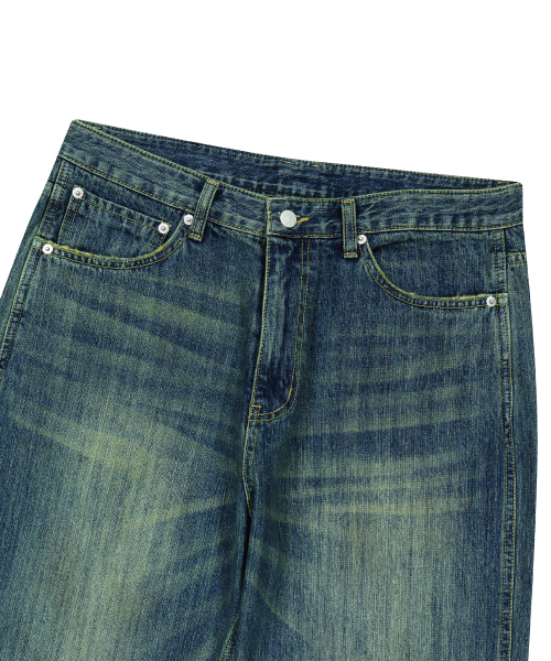 ENDOOR（エンドア）の「Fade denim pants (indigo blue)（デニムパンツ・メンズ・その他・3/2/1）」の18枚目の写真