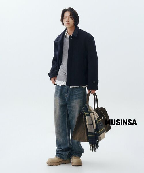 ENDOOR（エンドア）の「Fade denim pants (indigo blue)（デニムパンツ・メンズ・その他・3/2/1）」の3枚目の写真