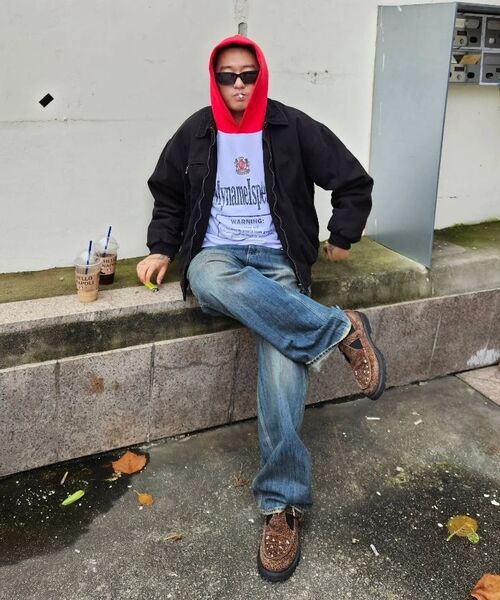 ENDOOR（エンドア）の「Fade denim pants (indigo blue)（デニムパンツ・メンズ・その他・3/2/1）」の5枚目の写真