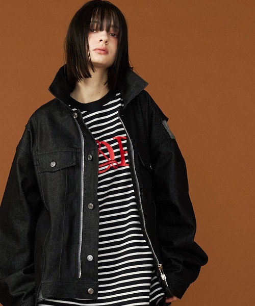 UNISEX】OVERSPEC DENIM JACKET/オーバースペックデニムGジャン