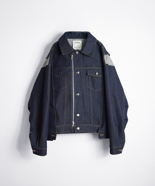 UNISEX】OVERSPEC DENIM JACKET/オーバースペックデニムGジャン