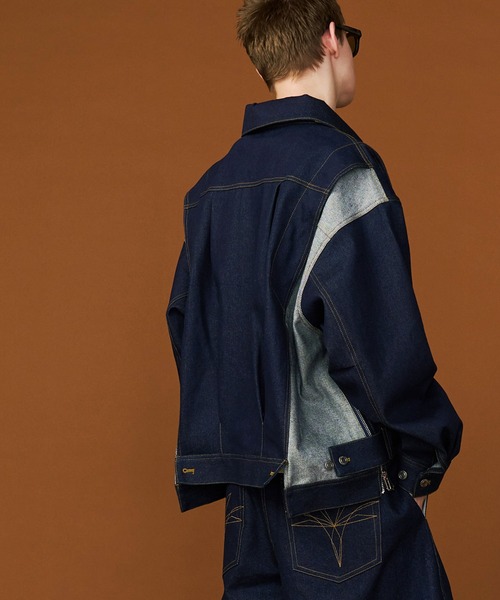 UNISEX】OVERSPEC DENIM JACKET/オーバースペックデニムGジャン