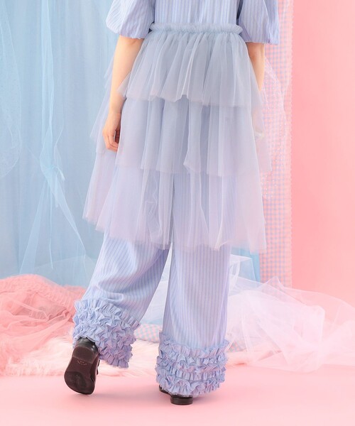 CAROLINA GLASER（カロリナ グレイサー）の「裾 フリル パンツ（その他パンツ・レディース・その他1/その他・SMALL/MEDIUM）」の17枚目の写真