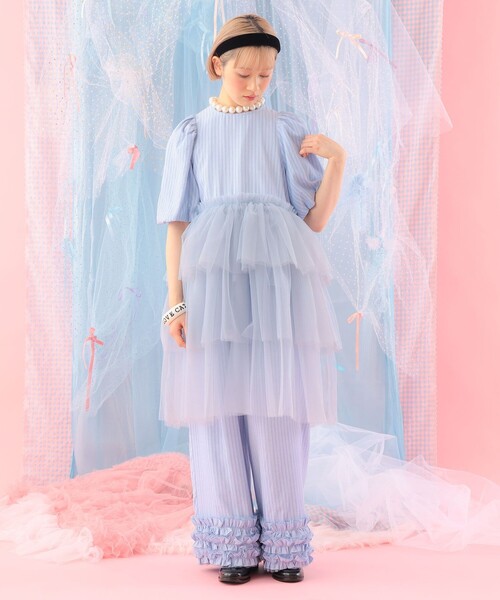 CAROLINA GLASER（カロリナ グレイサー）の「裾 フリル パンツ（その他パンツ・レディース・その他1/その他・SMALL/MEDIUM）」の18枚目の写真