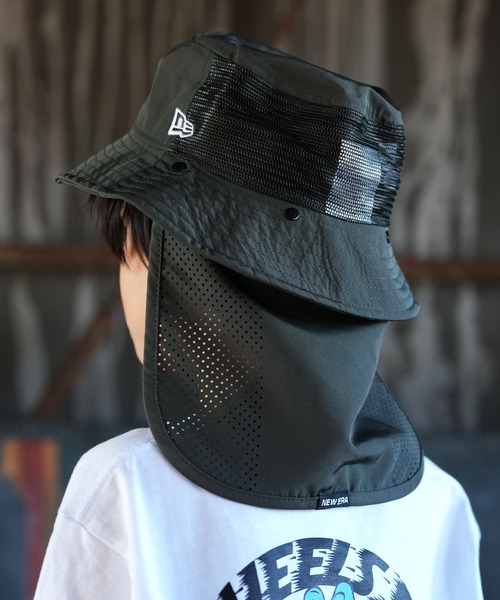 NEW ERA（ニューエラ）の「NEW ERA/ニューエラ OD KIDS ADVL PRLT キッズ ハット 14774296 14774297（ハット・キッズ・ブラック/チャコール・L/XL/M/L）」の9枚目の写真