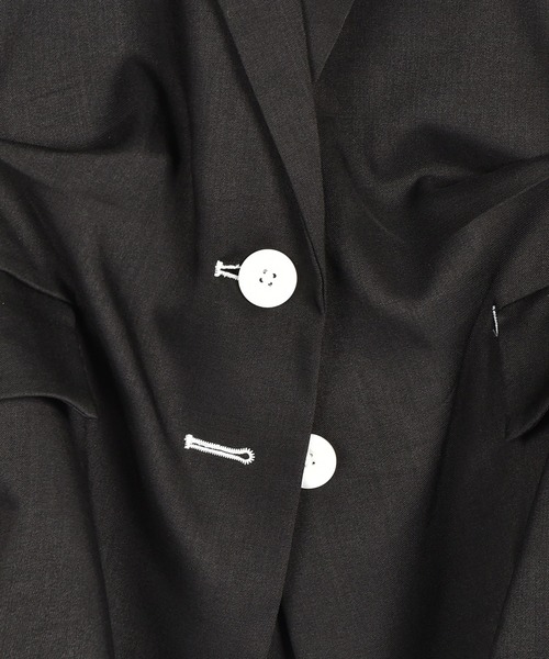 UP TUCK H/S JK（テーラードジャケット）｜OMMO（オーエムエムオー）の
