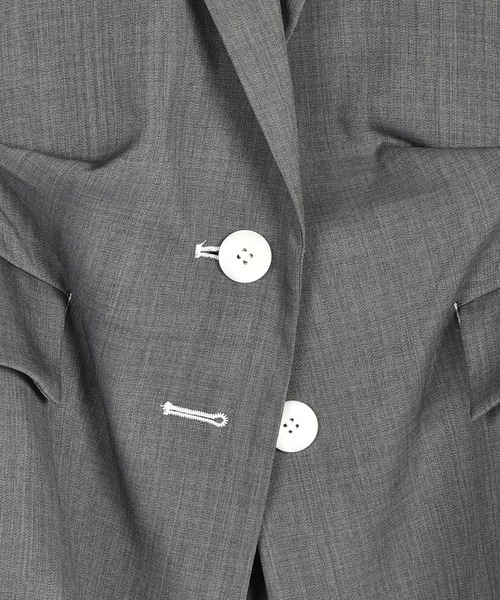 UP TUCK H/S JK（テーラードジャケット）｜OMMO（オーエムエムオー）の