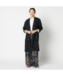 HELIOPOLE（エリオポール）の「DUNGAREES LINEN COAT（ステンカラーコート）」