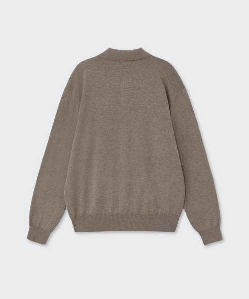 MUSINSA STANDARD（ムシンサスタンダード）の「ウォッシャブルスーピマコットンカラーガーディガン[ヘッダーベージュ]（カーディガン/ボレロ・メンズ・その他・2XL/MEDIUM/LARGE/X-LARGE/SMALL）」の8枚目の写真