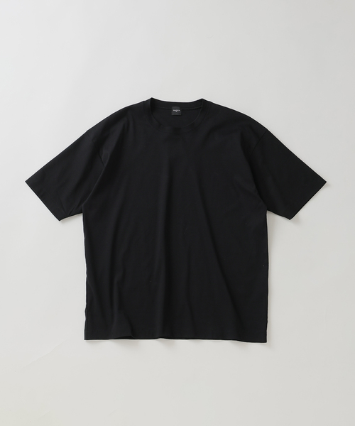 EDIFICE（エディフィス）の「アルビニスタ スムース Tシャツ（Tシャツ/カットソー・メンズ・オレンジ/ネイビー/ホワイト/ブルー/ブラウン系その他/アイボリー/ブラック・MEDIUM/SMALL/X-LARGE/LARGE）」の20枚目の写真