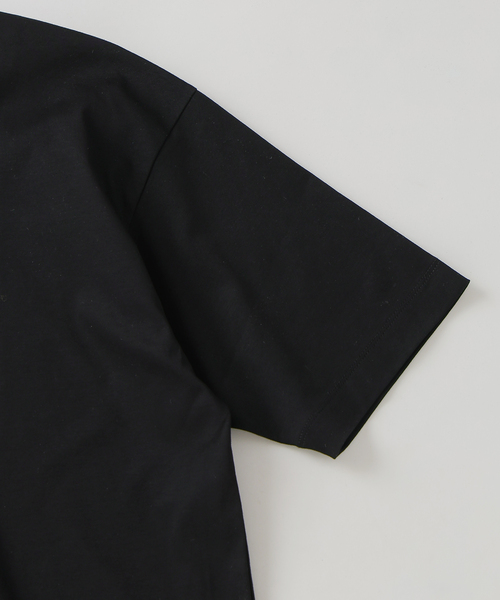 EDIFICE（エディフィス）の「アルビニスタ スムース Tシャツ（Tシャツ/カットソー・メンズ・オレンジ/ネイビー/ホワイト/ブルー/ブラウン系その他/アイボリー/ブラック・MEDIUM/SMALL/X-LARGE/LARGE）」の18枚目の写真