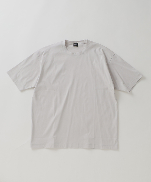 EDIFICE(エディフィス)の「アルビニスタ スムース Tシャツ(Tシャツ/カットソー・メンズ・オレンジ/ネイビー/ホワイト/ブルー/ブラウン系その他/アイボリー/ブラック/チャコールグレー・MEDIUM/SMALL/X-LARGE/LARGE)」の20枚目の写真