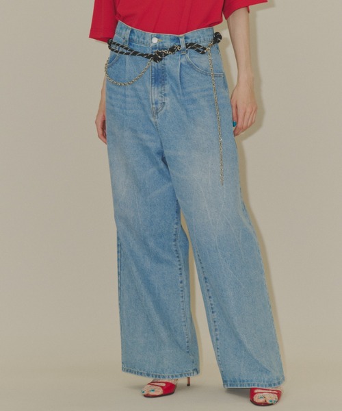 yae(ヤエ)の「Paracprd chain belt / パラコードチェーンベルト(ベルト・レディース・ブラック/ベージュ・FREE)」の20枚目の写真
