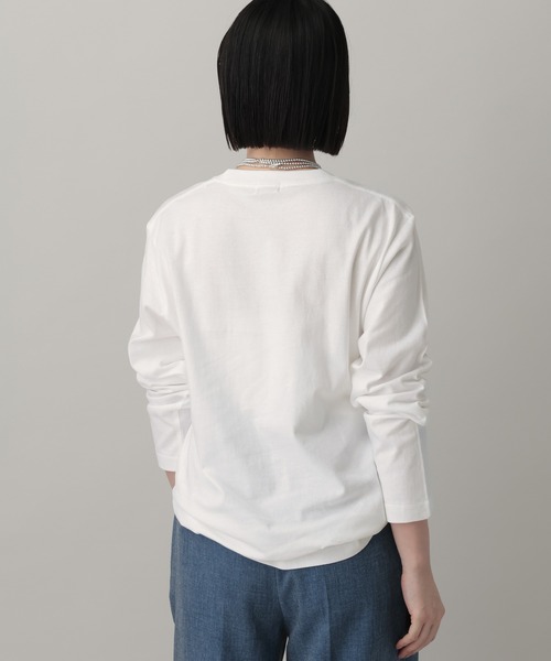 A part by(アパートバイ)の「Marilyn TEE_長袖(Tシャツ/カットソー・レディース・ホワイト系その他5/オフホワイト・FREE)」の21枚目の写真