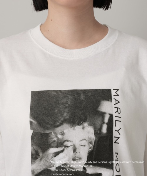 A part by(アパートバイ)の「Marilyn TEE_長袖(Tシャツ/カットソー・レディース・ホワイト系その他5/オフホワイト・FREE)」の12枚目の写真