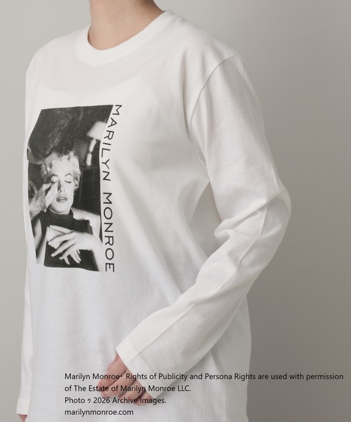 A part by(アパートバイ)の「Marilyn TEE_長袖(Tシャツ/カットソー・レディース・ホワイト系その他5/オフホワイト・FREE)」の13枚目の写真
