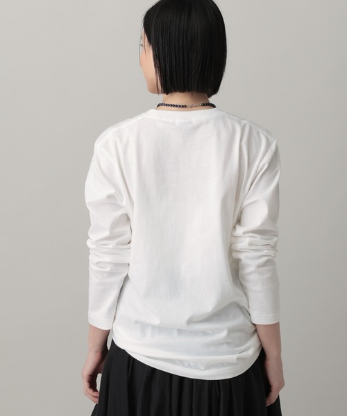 A part by(アパートバイ)の「Marilyn TEE_長袖(Tシャツ/カットソー・レディース・ホワイト系その他5/オフホワイト・FREE)」の7枚目の写真