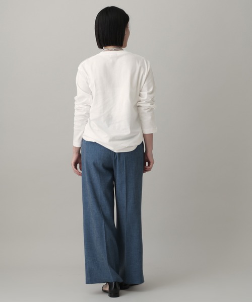 A part by(アパートバイ)の「Marilyn TEE_長袖(Tシャツ/カットソー・レディース・ホワイト系その他5/オフホワイト・FREE)」の18枚目の写真