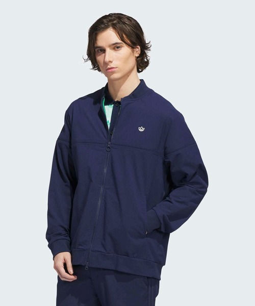 adidas(アディダス)の「OG フルジップ ジャケット【adidas Golf/アディダスゴルフ】(MA-1・メンズ・イエロー/ブルー・3XL/XX-LARGE/X-LARGE/MEDIUM/SMALL/LARGE)」の11枚目の写真