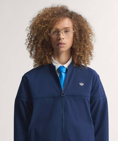 adidas(アディダス)の「OG フルジップ ジャケット【adidas Golf/アディダスゴルフ】(MA-1・メンズ・イエロー/ブルー・3XL/XX-LARGE/X-LARGE/MEDIUM/SMALL/LARGE)」の3枚目の写真