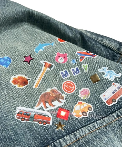 MIHARAYASUHIRO/ミハラヤスヒロ】DENIM SHIRTS w STICKER（シャツ