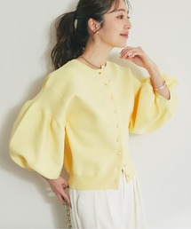 La boutique BonBon | 【名品】お袖ぽわんパールニットカーディガン(カーディガン/ボレロ)